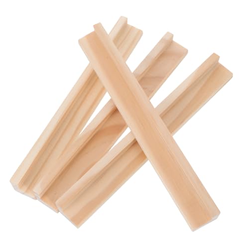 ERINGOGO 4 Stück Holz Domino Halterung Teiliges Multifunktionale Holzständer für Dominospiele und DIY Buchstaben Stilvolle Wohnkultur und Praktische Aufbewahrung für Buchstaben und Domino ERINGOGO 4 Stück Holz Domino Halterung Teiliges Multifunktionale Holzständer für Dominospiele und DIY Buchstaben Stilvolle Wohnkultur und Praktische Aufbewahrung für Buchstaben und Domino von ERINGOGO