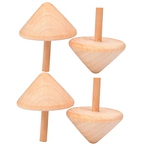ERINGOGO 4 Stück Holzkreisel Kindergarten Vorschule Für DIY Jungen Verschleißfestes Gyro Kinderspielzeug Lustiges Gyro Lustiges Gyro Kinderversorgung Khaki ERINGOGO 4 Stück Holzkreisel Kindergarten Vorschule Für DIY Jungen Verschleißfestes Gyro Kinderspielzeug Lustiges Gyro Lustiges Gyro Kinderversorgung Khaki von ERINGOGO
