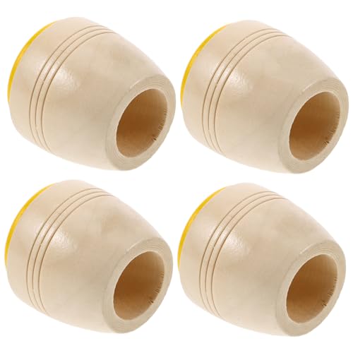 ERINGOGO 4 Stück Interaktive Spielzeuge Holz Kaleidoskope für Sicheres Farbenfrohes Outdoor und Kreativität Zufällige Farbe Zufällige Farbe von ERINGOGO