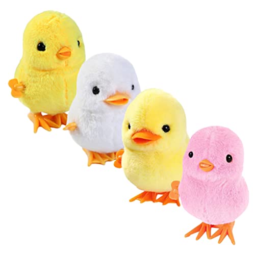 ERINGOGO 4 Stück Jumping Huhn- und Entenspielzeug springen aufziehbares Tierspielzeug Kleinkindspielzeug Spielzeughühner kleines Hühnchenspielzeug Kinderspielzeug Kuscheltier Huhn Plüsch ERINGOGO 4 Stück Jumping Huhn- und Entenspielzeug springen aufziehbares Tierspielzeug Kleinkindspielzeug Spielzeughühner kleines Hühnchenspielzeug Kinderspielzeug Kuscheltier Huhn Plüsch von ERINGOGO