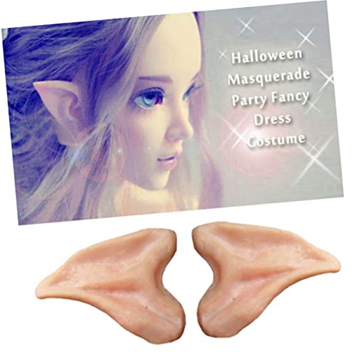 ERINGOGO 4 Stück Künstliche Elfenohren Ohrspitze Halloween Streichohren Elfenohr Für Halloween Cosplay Halloween Feenohren Elfenohren Cosplay Elfenohr Gefälschte Ohren Ohrzubehör Cosplay ERINGOGO 4 Stück Künstliche Elfenohren Ohrspitze Halloween Streichohren Elfenohr Für Halloween Cosplay Halloween Feenohren Elfenohren Cosplay Elfenohr Gefälschte Ohren Ohrzubehör Cosplay von ERINGOGO
