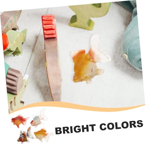 ERINGOGO 4 Stück Künstliche Goldfisch Schwimmfiguren PVC Plastikfische Realistische Aquarium Deko Lernspielzeug Meereslebewesen Modell ERINGOGO 4 Stück Künstliche Goldfisch Schwimmfiguren PVC Plastikfische Realistische Aquarium Deko Lernspielzeug Meereslebewesen Modell von ERINGOGO
