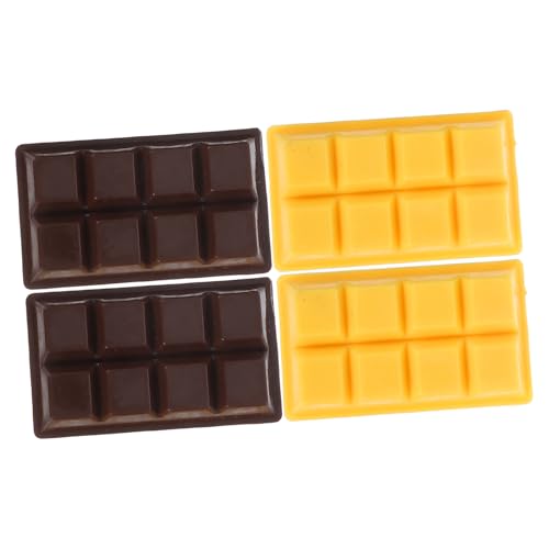 ERINGOGO 4 Stück Künstliche Schokoladen Dekoration Realistische Fake Chocolates aus Resin für Spiele Hochzeiten Partys und Dekoration ERINGOGO 4 Stück Künstliche Schokoladen Dekoration Realistische Fake Chocolates aus Resin für Spiele Hochzeiten Partys und Dekoration von ERINGOGO