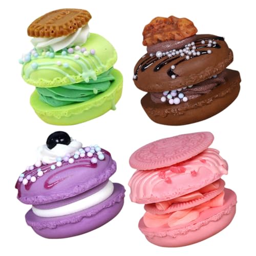 ERINGOGO 4 Stück Künstliches Macaron Modell Simulierte Macarons für Tortendekoration Ausstellungszwecke Haushaltsdeko Hochwertige Nachbildung Lebensmittelecht für Feste Geschäfte ERINGOGO 4 Stück Künstliches Macaron Modell Simulierte Macarons für Tortendekoration Ausstellungszwecke Haushaltsdeko Hochwertige Nachbildung Lebensmittelecht für Feste Geschäfte von ERINGOGO