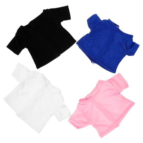 ERINGOGO Bär T-Shirt Stofftier Shirt Zarte Puppenkleidung Wiederverwendbares Puppenaccessoire ERINGOGO Bär T-Shirt Stofftier Shirt Zarte Puppenkleidung Wiederverwendbares Puppenaccessoire von ERINGOGO