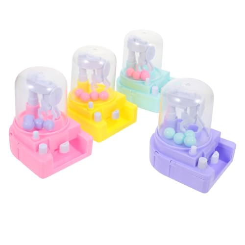 ERINGOGO 4 Stück Mini-Gacha-Maschine für kinderspielzeug für Babyspielzeug Kleinkindspielzeug zum Fangen von Bällen lustiges Abs ERINGOGO 4 Stück Mini-Gacha-Maschine für kinderspielzeug für Babyspielzeug Kleinkindspielzeug zum Fangen von Bällen lustiges Abs von ERINGOGO
