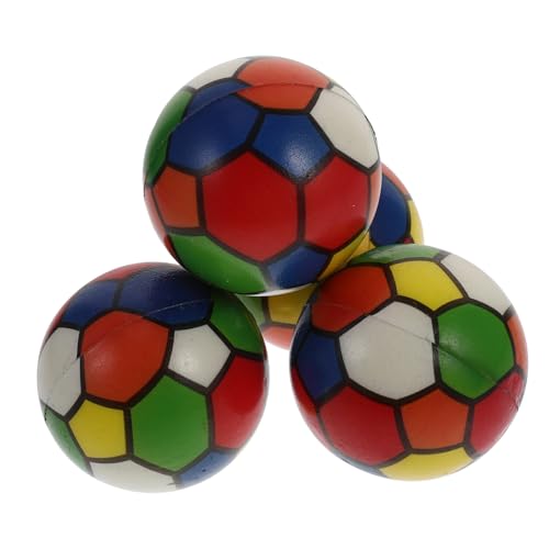 ERINGOGO 4 Stück Mini Stressbälle Fußball aus PU Schaum Sensorisches Antistress Lustige Quetschbälle zur Stressreduktion Partygeschenk und Schreibtischdeko für Erwachsene ERINGOGO 4 Stück Mini Stressbälle Fußball aus PU Schaum Sensorisches Antistress Lustige Quetschbälle zur Stressreduktion Partygeschenk und Schreibtischdeko für Erwachsene von ERINGOGO