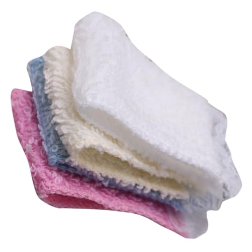 ERINGOGO 4 Stück Mini -badezimmertücher Badehandtücher Klein Waschen Kind Puppenhaus Miniaturhandtuch Mini-handtuchverzierungen Küchenzubehör Puppenbadetuch Stoff ERINGOGO 4 Stück Mini -badezimmertücher Badehandtücher Klein Waschen Kind Puppenhaus Miniaturhandtuch Mini-handtuchverzierungen Küchenzubehör Puppenbadetuch Stoff von ERINGOGO