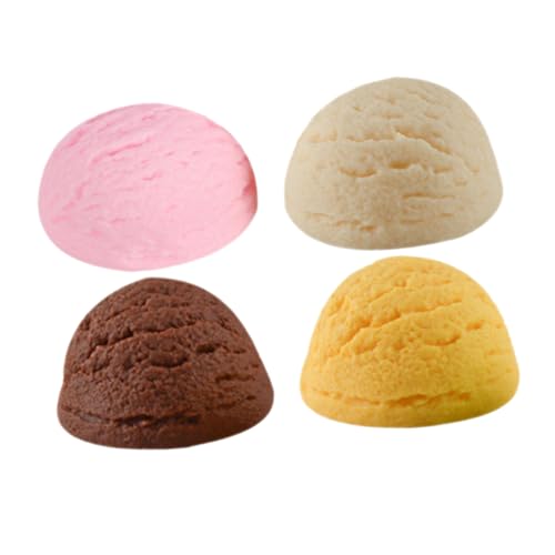 ERINGOGO 4 Stücke Künstliche Eiskugeln Requisite für Partydekoration Realistische Kunststoff Eisball Modelle Imitation Lebensmittel für Kaffeebar und Fotografie ERINGOGO 4 Stücke Künstliche Eiskugeln Requisite für Partydekoration Realistische Kunststoff Eisball Modelle Imitation Lebensmittel für Kaffeebar und Fotografie von ERINGOGO