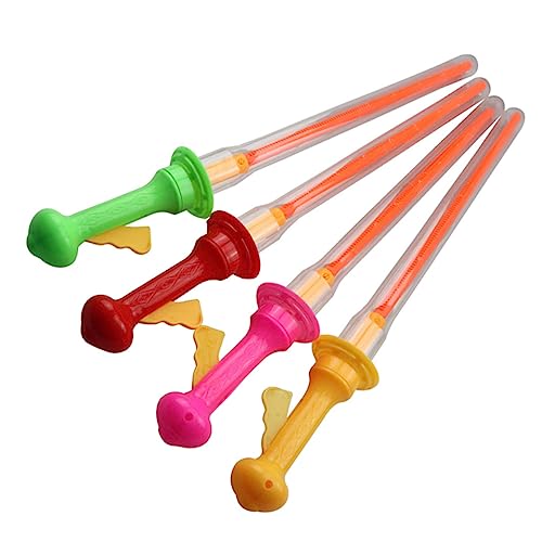 ERINGOGO 4 Stück Outdoor-Spielblasenstäbe Party mitgebsel spielsachen Outdoor seifenblasenstab kinderparty mitgebsel Riesenseifenblasen Partygeschenke Bubble-Maker-Stick von ERINGOGO