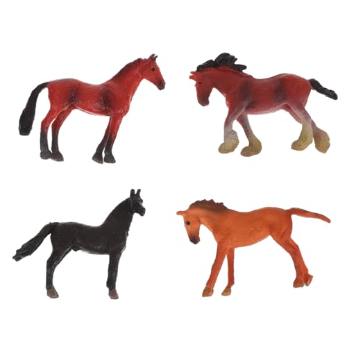 ERINGOGO 4stücke Pferdefiguren Dekorative Pferdespielfiguren Aus Hochwertigem Für Tischdekoration Lernspielzeug Über Tiere ERINGOGO 4stücke Pferdefiguren Dekorative Pferdespielfiguren Aus Hochwertigem Für Tischdekoration Lernspielzeug Über Tiere von ERINGOGO