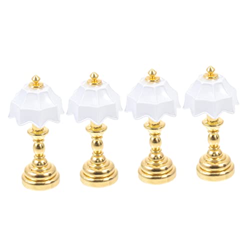 ERINGOGO 4 Stück Puppenstuben-tischlampe Led-schreibtischlampe Weißer Schreibtisch Maniküretisch Kleine Lampe Monitorlampe Nachttischlampen Bürolampe Miniaturlichter Für Puppenhaus Eisen ERINGOGO 4 Stück Puppenstuben-tischlampe Led-schreibtischlampe Weißer Schreibtisch Maniküretisch Kleine Lampe Monitorlampe Nachttischlampen Bürolampe Miniaturlichter Für Puppenhaus Eisen von ERINGOGO