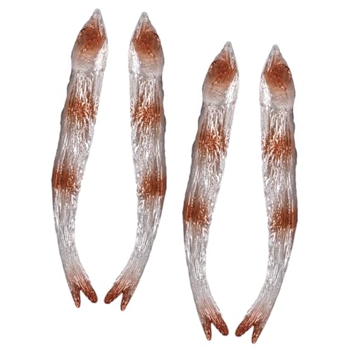 ERINGOGO 4 Stück Realistische Mud Fisch Modelle Täuschend Echte Deko für Fotografie und Displays Lifelike Mud Fish Food Prop für Bar und Esszimmer ERINGOGO 4 Stück Realistische Mud Fisch Modelle Täuschend Echte Deko für Fotografie und Displays Lifelike Mud Fish Food Prop für Bar und Esszimmer von ERINGOGO