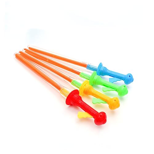ERINGOGO 4 Stück Seifenblasenschwert Seifenblasenstäbe Kinderspielzeug Seifenblasenstäbe Für Sommerspielzeug Für Outdoor Aktivitäten Seifenblasenmacher Stab Strand von ERINGOGO
