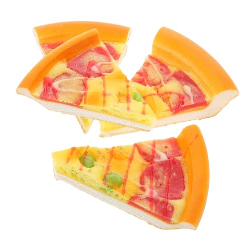 ERINGOGO 4stücke Teiliges Pu Simulationspizza Realistische Käsepizza Modell Für Spielküche Spielzeug Und Dekoration Für Fotorequisiten Und Kreative Spielideen von ERINGOGO