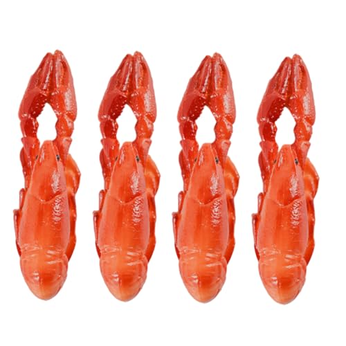 ERINGOGO 4 Stück Simulierte Krebse Kinderspielzeug große Hummerdekoration Hummer-Simulationsfigur Simulation Tiermodell realistische Hummerfigur künstliche Hummerverzierung PVC Orange ERINGOGO 4 Stück Simulierte Krebse Kinderspielzeug große Hummerdekoration Hummer-Simulationsfigur Simulation Tiermodell realistische Hummerfigur künstliche Hummerverzierung PVC Orange von ERINGOGO