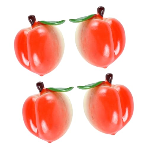 ERINGOGO 4 Stück Künstliche Kleiner aus PVC Realistisches Obstdekor Lebensechte Pfirsichmodelle für Wohnkultur und Fotorequisiten Deko für Sommerpartys und Anlässe ERINGOGO 4 Stück Künstliche Kleiner aus PVC Realistisches Obstdekor Lebensechte Pfirsichmodelle für Wohnkultur und Fotorequisiten Deko für Sommerpartys und Anlässe von ERINGOGO