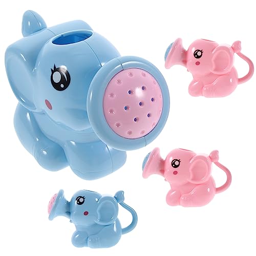 ERINGOGO 4 Stück Sprinkler im Wasser Badespielzeug für Kleinkinder Badespielzeug für kleine Jungen Badespielzeug für Babys Babybadspielzeug gießkanne Kleinkind Plastik Zufällige Farbe von ERINGOGO