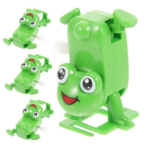 ERINGOGO 4 Stück Teiliges Aufziehspielzeug Froschform mit Federmechanismus Lustiges Kinderspielzeug für Jungen und Mädchen Fördert Geschicklichkeit und Spaß Drinnen und Draußen Kleines ERINGOGO 4 Stück Teiliges Aufziehspielzeug Froschform mit Federmechanismus Lustiges Kinderspielzeug für Jungen und Mädchen Fördert Geschicklichkeit und Spaß Drinnen und Draußen Kleines von ERINGOGO