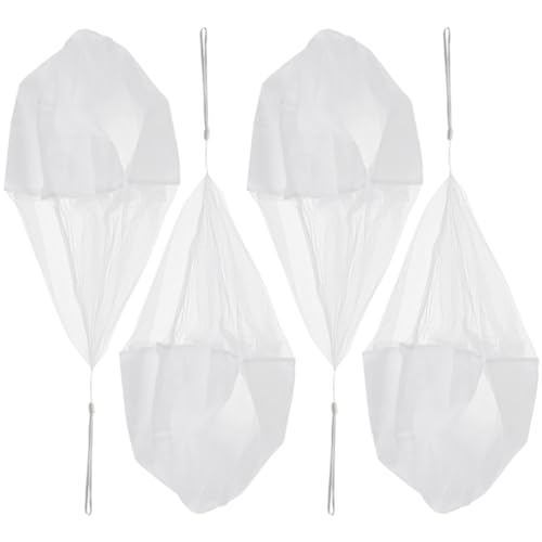 ERINGOGO 4 Stücke Fallschirmspielzeug für Kinder Handwurffallschirm mit Schnur Outdoor Spielzeug Pädagogisches Flugspielzeug für Draußen von ERINGOGO