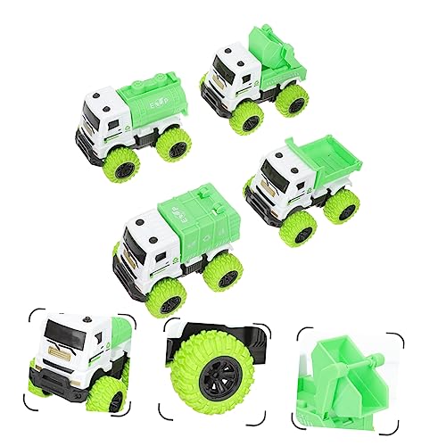 ERINGOGO 4 Stück Teiliges Friktions Müllauto Spielzeugset Farbenfroh Kompakt Fördert Kreativität Umweltbewusstsein und Motorische Fähigkeiten Modell für Kleinkinder und Jungen ERINGOGO 4 Stück Teiliges Friktions Müllauto Spielzeugset Farbenfroh Kompakt Fördert Kreativität Umweltbewusstsein und Motorische Fähigkeiten Modell für Kleinkinder und Jungen von ERINGOGO