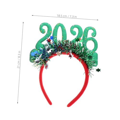 ERINGOGO 4 Stück Teiliges Glitzer haarband für Damen und Mädchen Komfortables Modisches Stirnband für Weihnachts Silvesterpartys Festliche Kopfbedeckung in Rot Grün Gold und Silber ERINGOGO 4 Stück Teiliges Glitzer haarband für Damen und Mädchen Komfortables Modisches Stirnband für Weihnachts Silvesterpartys Festliche Kopfbedeckung in Rot Grün Gold und Silber von ERINGOGO