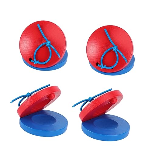 ERINGOGO 4 Stück Teiliges Holz Percussion für Bunte Frühe Musikinstrumente Leichtes Sicheres Lernspielzeug zur Musikalischen Früherziehung und des Rhythmusgefühls ERINGOGO 4 Stück Teiliges Holz Percussion für Bunte Frühe Musikinstrumente Leichtes Sicheres Lernspielzeug zur Musikalischen Früherziehung und des Rhythmusgefühls von ERINGOGO