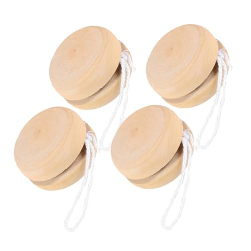 ERINGOGO 4 Stück Teiliges Holz Yo Yo zum Selbstgestalten Kleine Tragbare Graffiti Bälle aus Natürlichem Holz Sichere DIY Spielzeuge und Dekorative Wohnaccessoires für Kreative ERINGOGO 4 Stück Teiliges Holz Yo Yo zum Selbstgestalten Kleine Tragbare Graffiti Bälle aus Natürlichem Holz Sichere DIY Spielzeuge und Dekorative Wohnaccessoires für Kreative von ERINGOGO