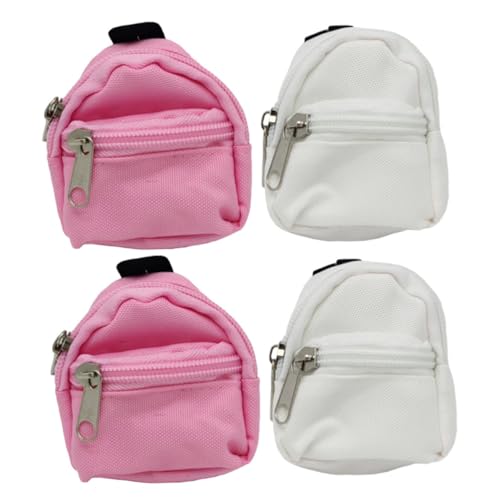 ERINGOGO 4 Stück Teiliges Mini Puppenrucksack aus Strapazierfähigem Dekorative Schultaschen in Gemischten Farben Waschbar und Wiederverwendbar für Puppenhaus DIY und Puppenzubehör ERINGOGO 4 Stück Teiliges Mini Puppenrucksack aus Strapazierfähigem Dekorative Schultaschen in Gemischten Farben Waschbar und Wiederverwendbar für Puppenhaus DIY und Puppenzubehör von ERINGOGO