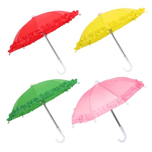 ERINGOGO 4 Stück Teiliges Mini Regenschirm für Dekorative Regenschirme für Puppenhäuser und Fotodeko für Kinderzimmer ERINGOGO 4 Stück Teiliges Mini Regenschirm für Dekorative Regenschirme für Puppenhäuser und Fotodeko für Kinderzimmer von ERINGOGO