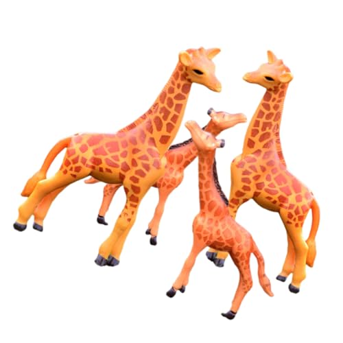 ERINGOGO 4 Stück Teiliges Miniatur Giraffen aus Resin Filigrane Tierfiguren für Wohnzimmer Deko Kompakte Landschaftsornamente Geeignet für Mini Garten Schreibtisch Balkon Handgefertigte ERINGOGO 4 Stück Teiliges Miniatur Giraffen aus Resin Filigrane Tierfiguren für Wohnzimmer Deko Kompakte Landschaftsornamente Geeignet für Mini Garten Schreibtisch Balkon Handgefertigte von ERINGOGO