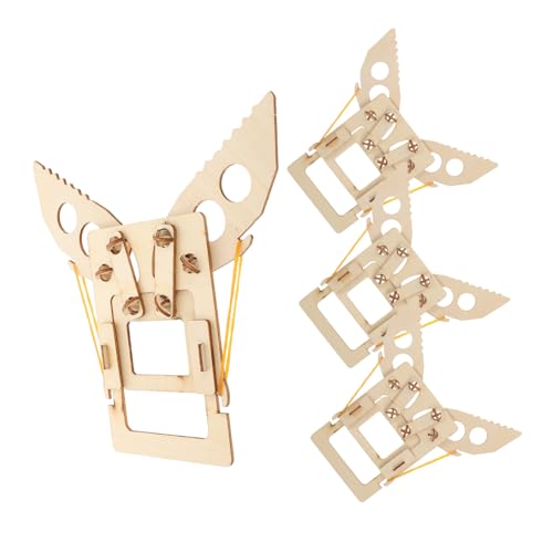 ERINGOGO 4 Stück Teiliges Stem Holzpuzzle für Jahre Mechanisches Arm Modell DIY Bausatz Pädagogisches Holzspielzeug für Technikunterricht und Kreative Bastelprojekte ERINGOGO 4 Stück Teiliges Stem Holzpuzzle für Jahre Mechanisches Arm Modell DIY Bausatz Pädagogisches Holzspielzeug für Technikunterricht und Kreative Bastelprojekte von ERINGOGO