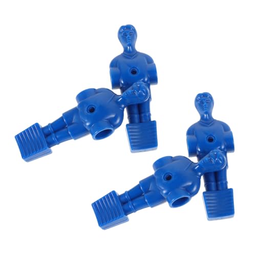 ERINGOGO 4 Stück Teiliges Tischfußball Spieler mit Austauschbaren Robuste Miniatur Fußballfiguren Realistische Tischkicker Dolls für Mehr bei Fußballpartys von ERINGOGO