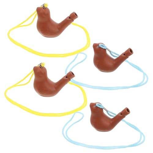 ERINGOGO 4 Stück Teiliges Vogelpfeifen aus farbigen Wassergefüllte Pfeifen mit Authentischen Wasser vogelrufen Kinderspielzeug für Geburtstagsfeiern Outdoor spaß und Naturgetreue ERINGOGO 4 Stück Teiliges Vogelpfeifen aus farbigen Wassergefüllte Pfeifen mit Authentischen Wasser vogelrufen Kinderspielzeug für Geburtstagsfeiern Outdoor spaß und Naturgetreue von ERINGOGO
