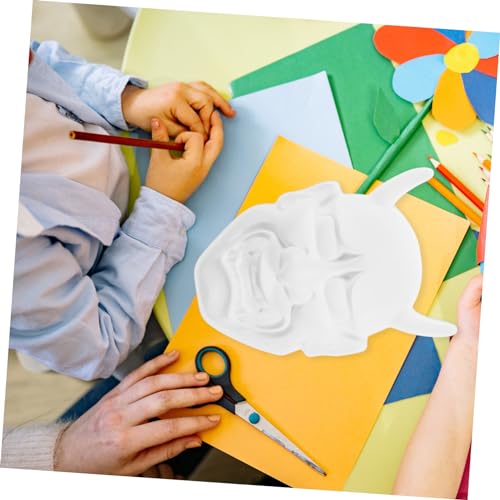 ERINGOGO 4 Stück Weiße DIY Masken aus PVC Leere Masken mit Kuhhorn Design Unbemalt Bemalen für Karneval Maskerade Halloween und Kreative Bastelprojekte ERINGOGO 4 Stück Weiße DIY Masken aus PVC Leere Masken mit Kuhhorn Design Unbemalt Bemalen für Karneval Maskerade Halloween und Kreative Bastelprojekte von ERINGOGO