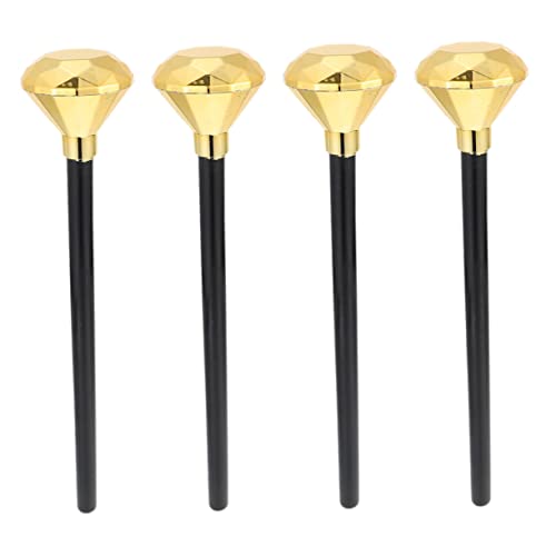 ERINGOGO 4 Stück Zauberstab Kostüm Jungs Kostüm Kostüm Cosplay-Zubehör für Halloween Halloween Toys Zepterspielzeug Halloween-Party- Plastik Golden ERINGOGO 4 Stück Zauberstab Kostüm Jungs Kostüm Kostüm Cosplay-Zubehör für Halloween Halloween Toys Zepterspielzeug Halloween-Party- Plastik Golden von ERINGOGO