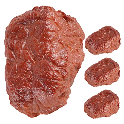 ERINGOGO 4 Stück lebensechtes Lebensmittelmodell Fleischmodell Spielzeugfleisch Kunstfleisch-Requisite Rinderblock-Modell realistisches Essen künstliche Fleischstütze Küchendekoration PVC ERINGOGO 4 Stück lebensechtes Lebensmittelmodell Fleischmodell Spielzeugfleisch Kunstfleisch-Requisite Rinderblock-Modell realistisches Essen künstliche Fleischstütze Küchendekoration PVC von ERINGOGO