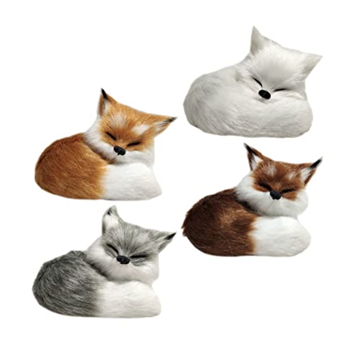 ERINGOGO 4 Stück simulierter Fuchs bürodeko büro Dekoration Soft Toy Plush Auto Innenraum Dekoration Plüschfuchs schmücken Plüschtiere Dekoration dekorative Plüschtiere Plüschdekor ERINGOGO 4 Stück simulierter Fuchs bürodeko büro Dekoration Soft Toy Plush Auto Innenraum Dekoration Plüschfuchs schmücken Plüschtiere Dekoration dekorative Plüschtiere Plüschdekor von ERINGOGO