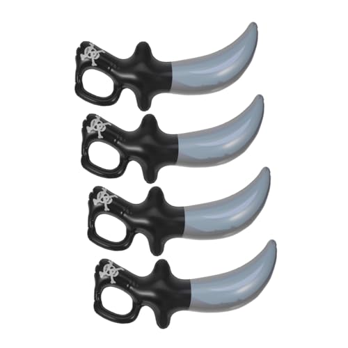 ERINGOGO 4 Stücke Aufblasbares Piratenmesser Partygeschenke für aufblasbare Schwerter Plastik Schwerter Piraten-Halloween-Dekorationen Halloween-Schlauchboote Holzmesserschwert PVC Schwarz ERINGOGO 4 Stücke Aufblasbares Piratenmesser Partygeschenke für aufblasbare Schwerter Plastik Schwerter Piraten-Halloween-Dekorationen Halloween-Schlauchboote Holzmesserschwert PVC Schwarz von ERINGOGO