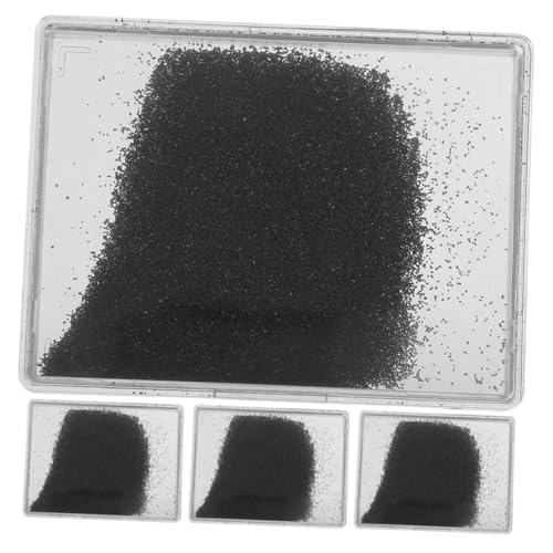 ERINGOGO 4 Stücke Eisen Schwarz Experiment Eisen Füllungen Für Wissenschaft Experimente Ferro Pulver Kunststoff von ERINGOGO