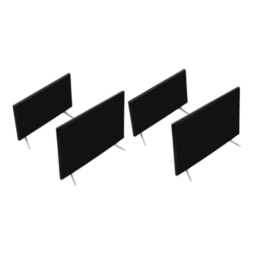 ERINGOGO 4 Stücke Maßstab mit Stand Mini Bildschirm Puppenmöbel Wohnzimmer Dekoration Realistische Szene von ERINGOGO