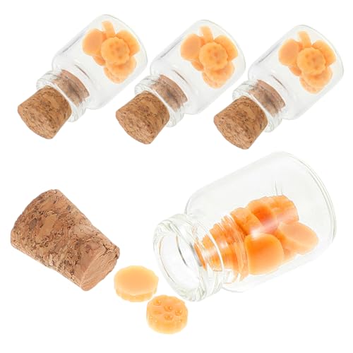 ERINGOGO Mini-hausmöbel 4 Stück Mini-keksgläser Puppenhaus-miniaturen Dekoratives Spielhaus Realistische Szene-Requisiten ERINGOGO Mini-hausmöbel 4 Stück Mini-keksgläser Puppenhaus-miniaturen Dekoratives Spielhaus Realistische Szene-Requisiten von ERINGOGO