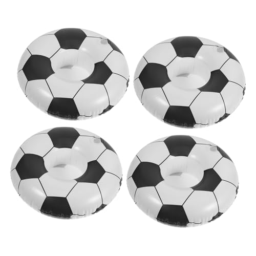 ERINGOGO 4stücke Aufblasbare Getränkehalter Im Fußball-Design Wiederverwendbar Für Poolpartys Strand Und Familienfeiern Schnell Aufblasbar Und Schwimmfähig Perfektes Zubehör Für ERINGOGO 4stücke Aufblasbare Getränkehalter Im Fußball-Design Wiederverwendbar Für Poolpartys Strand Und Familienfeiern Schnell Aufblasbar Und Schwimmfähig Perfektes Zubehör Für von ERINGOGO