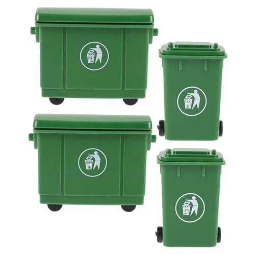 ERINGOGO 4 Teiliges Puppenhauszubehör Kleiner Mülleimer Kleiner Müllwagen Wäschekorb Süßer Mülleimer Müllwagen Kleine Müllsäcke Abnehmbarer Mülleimer Grüner Kunststoff ERINGOGO 4 Teiliges Puppenhauszubehör Kleiner Mülleimer Kleiner Müllwagen Wäschekorb Süßer Mülleimer Müllwagen Kleine Müllsäcke Abnehmbarer Mülleimer Grüner Kunststoff von ERINGOGO