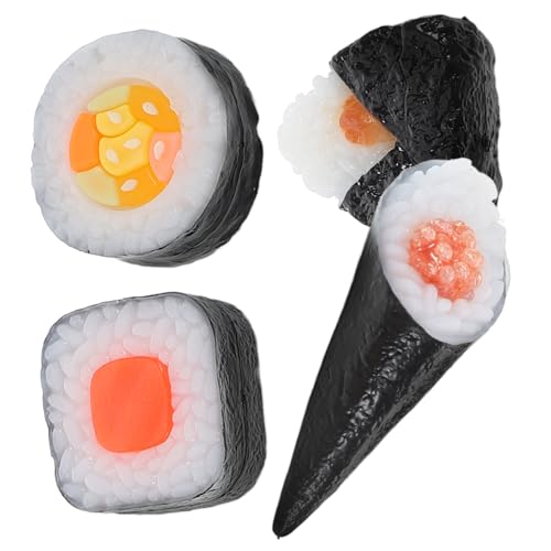 ERINGOGO 4 Teiliges Sushi Modell Sushi Themenparty Lebensmittel Künstliche Lebensmittel Stoff Sushi Imbisswagen Lebensmittelgeschäft Spielset Simuliertes Sushi Modell ERINGOGO 4 Teiliges Sushi Modell Sushi Themenparty Lebensmittel Künstliche Lebensmittel Stoff Sushi Imbisswagen Lebensmittelgeschäft Spielset Simuliertes Sushi Modell von ERINGOGO