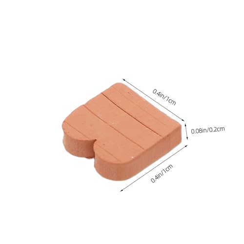 ERINGOGO 40 Stück Maßstab Realistische Miniatur Mauersteine für Puppenhaus DIY Modellbau Kreatives Bastelset Braun ERINGOGO 40 Stück Maßstab Realistische Miniatur Mauersteine für Puppenhaus DIY Modellbau Kreatives Bastelset Braun von ERINGOGO