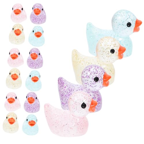 ERINGOGO 40stücke Miniatur Enten Figuren Teiliges Nachtleuchtendes Figurine Für Garten Puppenhaus Resin Enten Für Mikro Landschaftsdekoration ERINGOGO 40stücke Miniatur Enten Figuren Teiliges Nachtleuchtendes Figurine Für Garten Puppenhaus Resin Enten Für Mikro Landschaftsdekoration von ERINGOGO