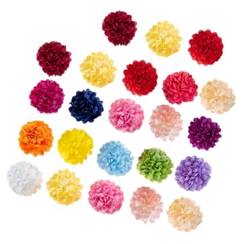 ERINGOGO 40 Stück Mini-gänseblümchen-blütenköpfe Pflanzen Wildblumen Künstliche Blumen Gefälschte Chrysantheme Künstliche Gänseblümchen-blumenköpfe Blumen- Eukalyptus Gewächshaus Plastik von ERINGOGO