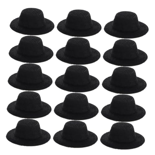 ERINGOGO 40 Stück Teiliges Mini Schwarze Top Hats für DIY Basteln Puppenzubehör Partydekorationen Vielseitige Miniatur Hüte für Haarclips und Kreative Kunstprojekte ERINGOGO 40 Stück Teiliges Mini Schwarze Top Hats für DIY Basteln Puppenzubehör Partydekorationen Vielseitige Miniatur Hüte für Haarclips und Kreative Kunstprojekte von ERINGOGO