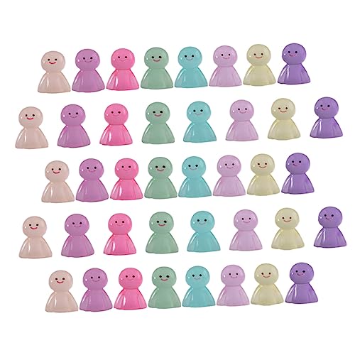 ERINGOGO 40 Stück Teiliges Miniatur Sunny Doll Nachtleuchtend Resin DIY Bonsai Dekorationen Leichte Sichere Kleine Figuren für Garten Party und Zufällige Farben Kreative ERINGOGO 40 Stück Teiliges Miniatur Sunny Doll Nachtleuchtend Resin DIY Bonsai Dekorationen Leichte Sichere Kleine Figuren für Garten Party und Zufällige Farben Kreative von ERINGOGO